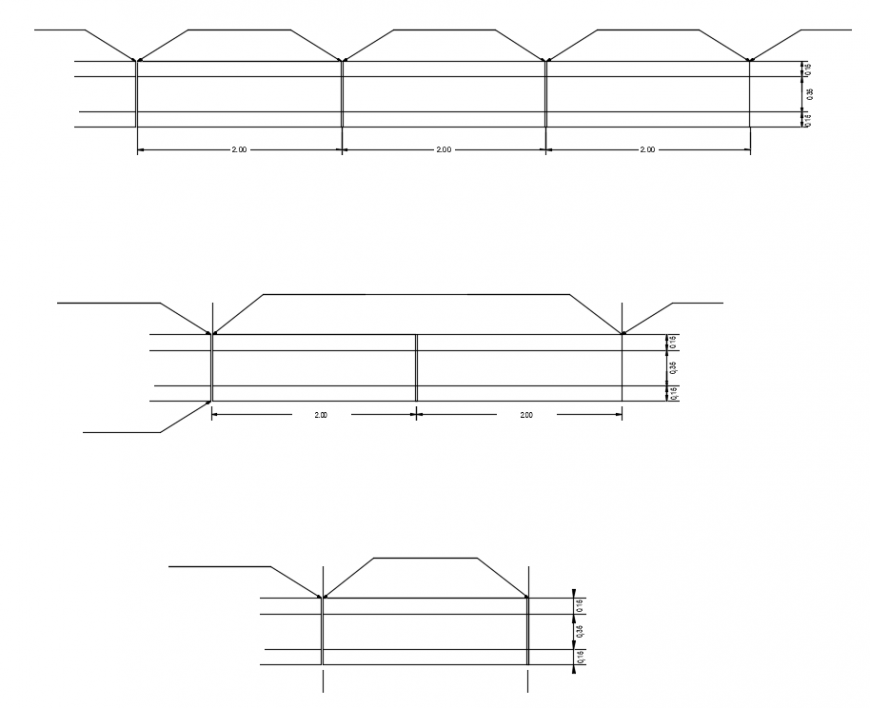 2d cad drawing of elevation exterior irrigation auto cad software