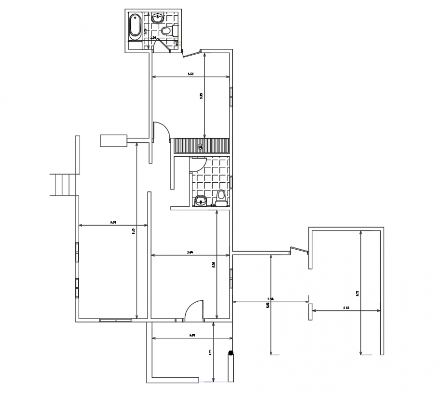 2d cad drawing of este clinic flooring autocad software