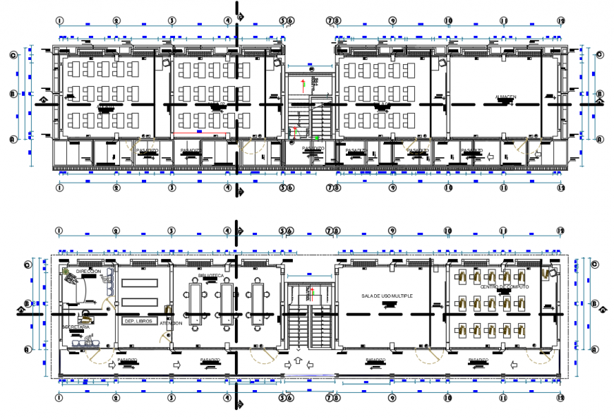 2d cad drawing of existing first-floor plan AutoCAD software