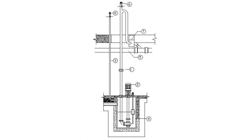 2d cad drawing of Farage inclusion auto cad software
