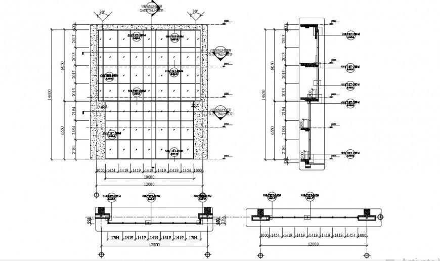 2d cad drawing of floor level autocad software