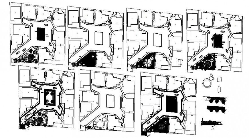 2d cad drawing of floor plan elevation autocad software