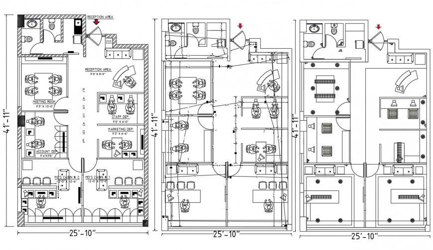 2d cad drawing of flooring ceiling autocad file