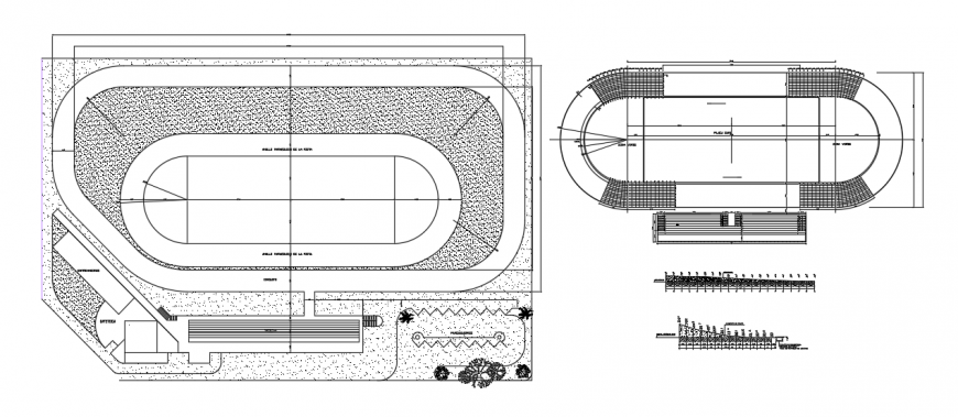 2d cad drawing of foundation hall auto cad software