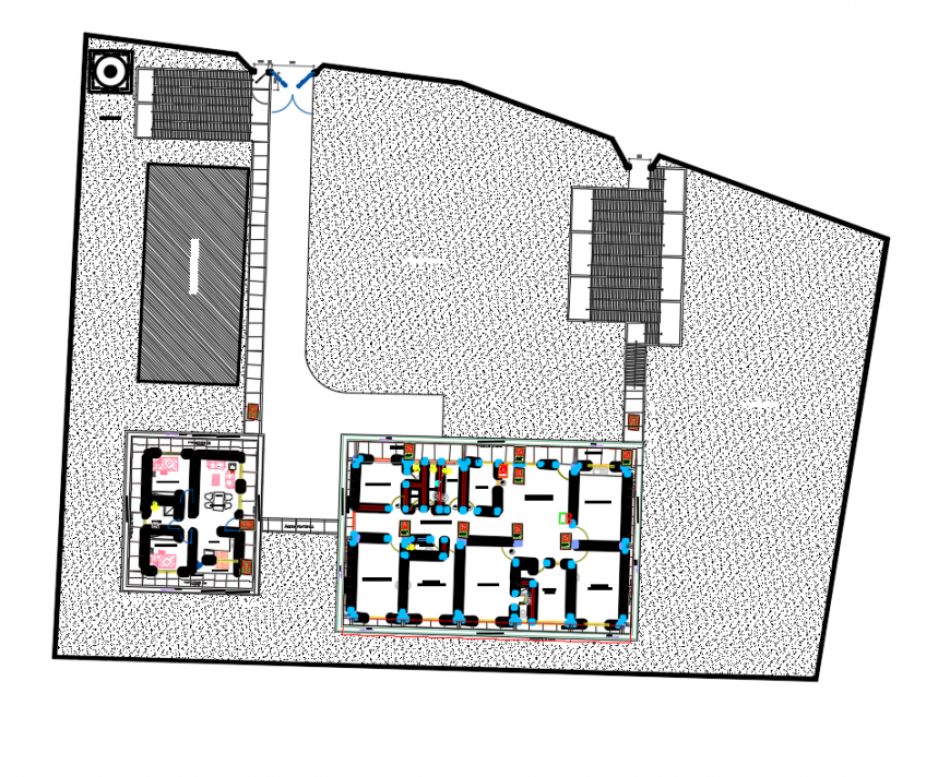 2d cad drawing of furniture layout  health autocad software