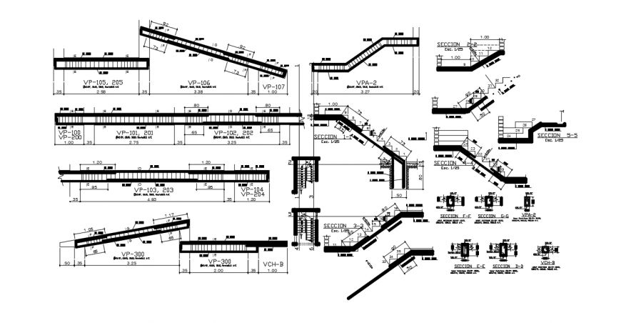 2d cad drawing of grilled section auto cad software