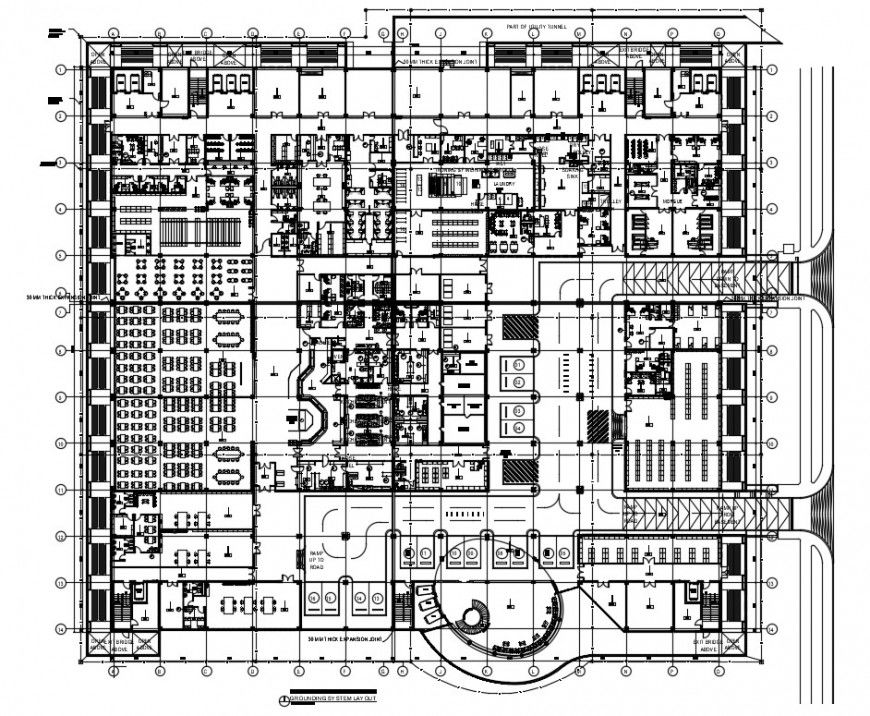 2d cad drawing of grounding layout plan autocad software
