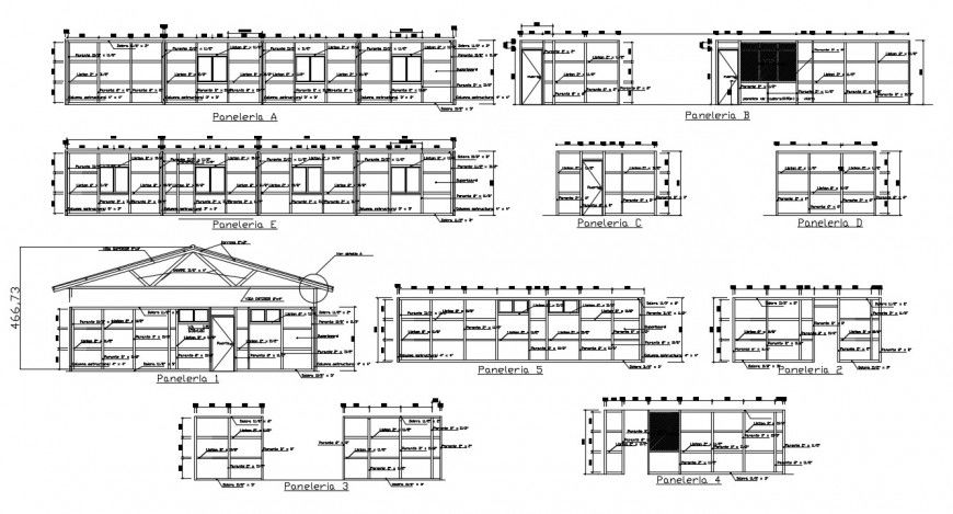 2d cad drawing of gutter detail and mount drawing autocad software