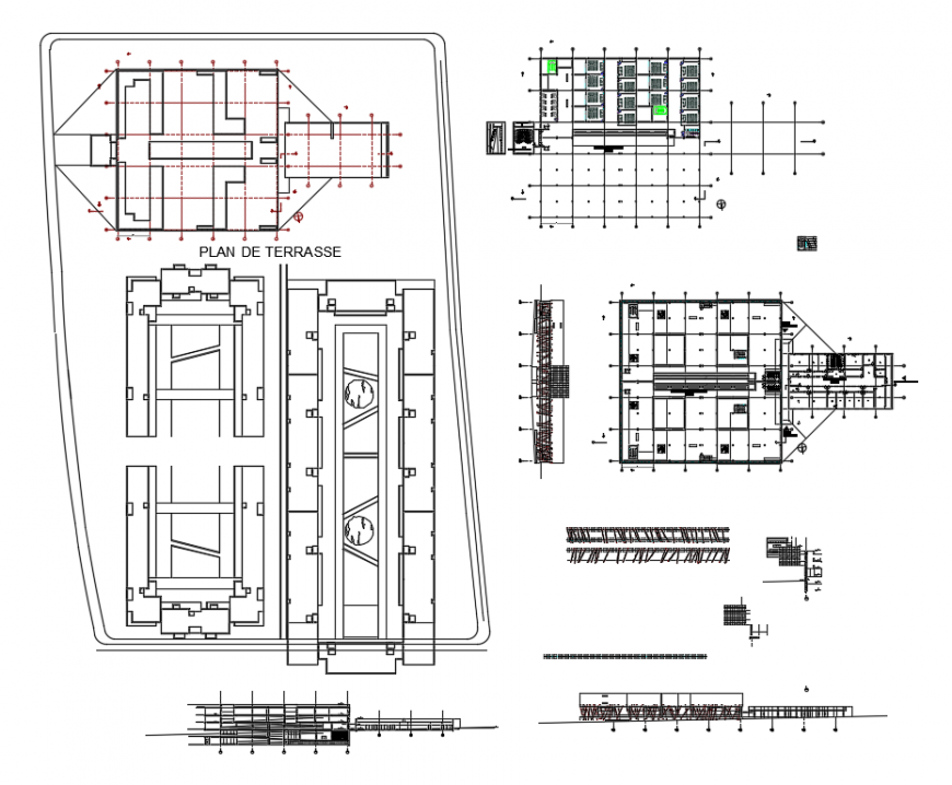 2d cad drawing of high school auto cad software