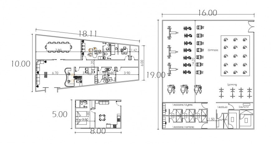 2d cad drawing of holiday complex exterior elevation autocad software