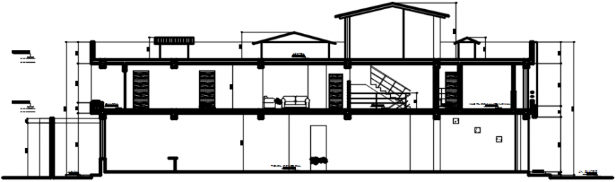 2d cad drawing of hostel exterior auto cad software