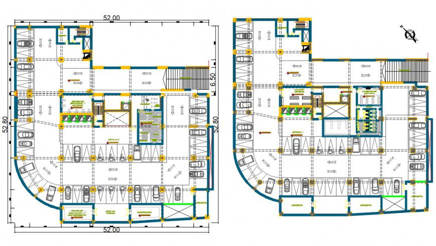 2d cad drawing of hotel executive elevation auto cad software
