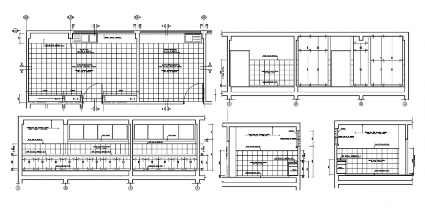 2d cad drawing of house backing elevation auto cad software