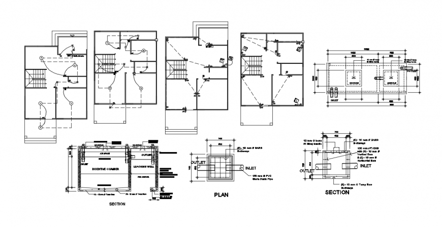 2d cad drawing of house electrical layout autocad software