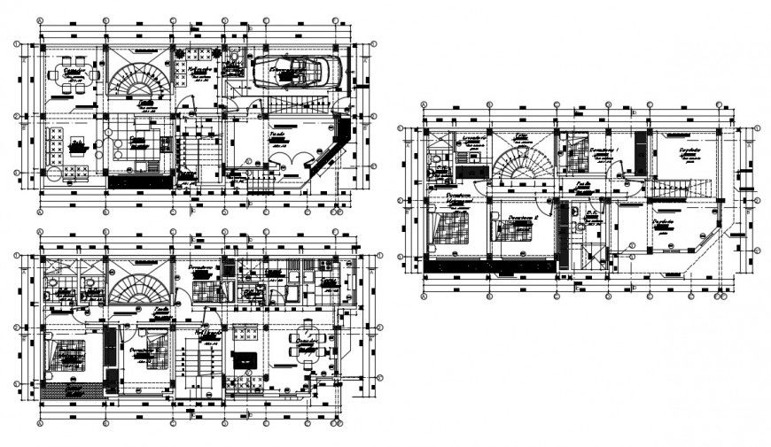 2d cad drawing of house elevation Oliver autocad software
