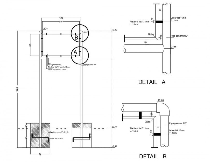 2d cad drawing of jaldi autocad software