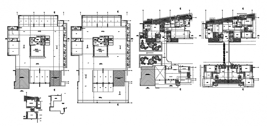 2d cad drawing of jazz garden area auto cad software