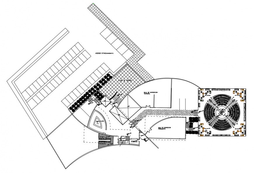 2d cad drawing of jazz plan area Auto Cad software