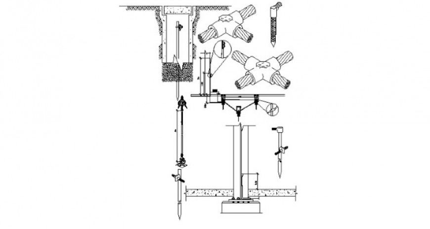 2d cad drawing of jet outline pipes auto cad software