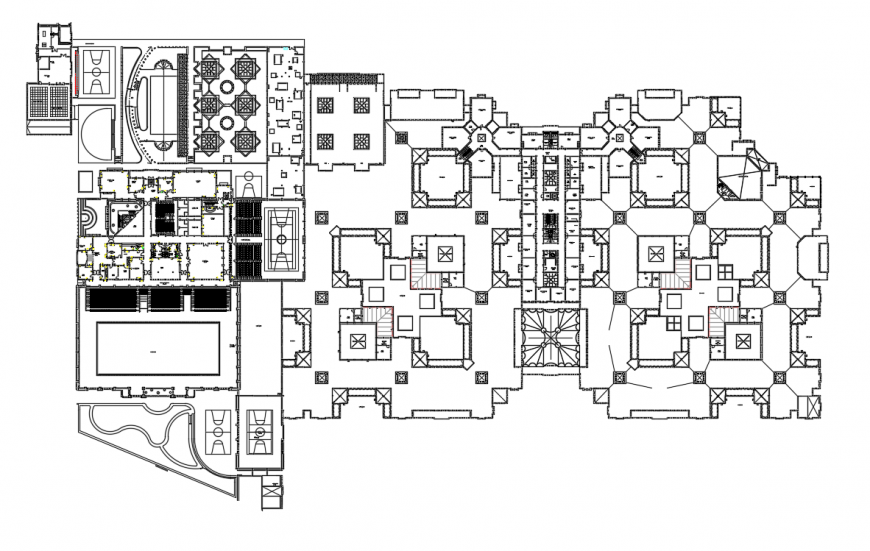 2d cad drawing of junior classroom auto cad software