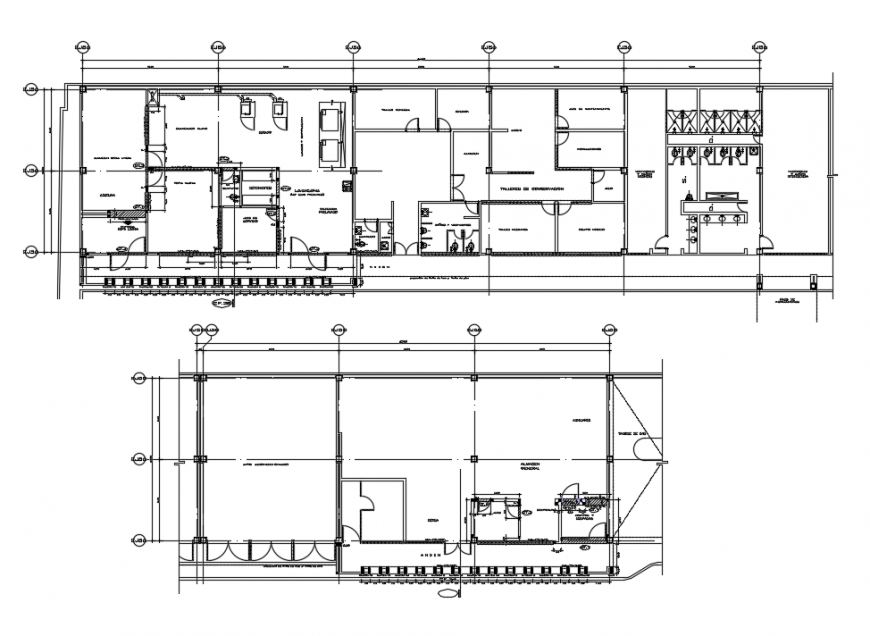 2d cad drawing of laundry house auto cad software