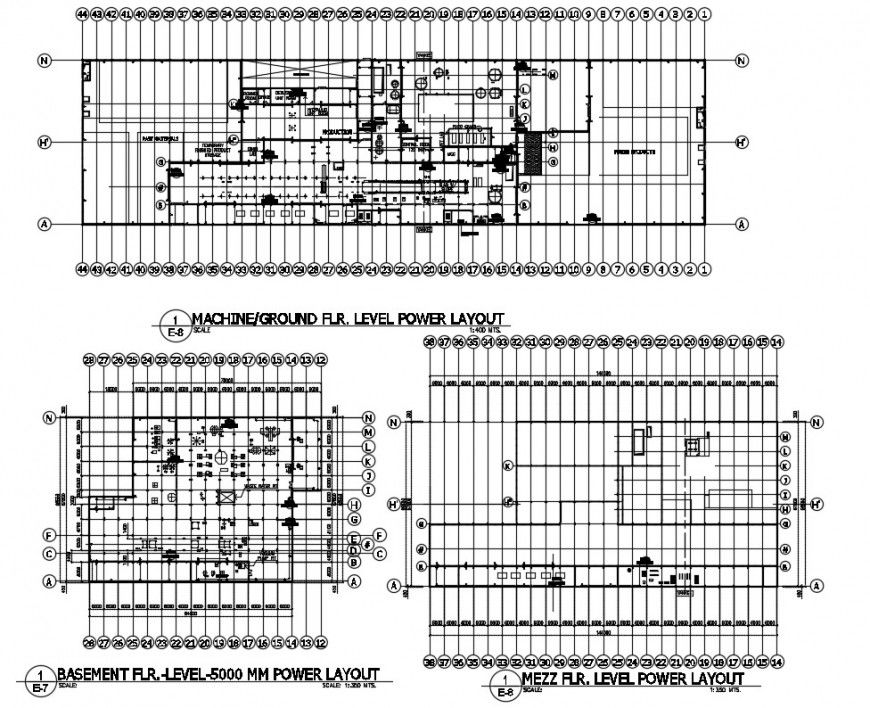 2d cad drawing of machine layout plan autocad software