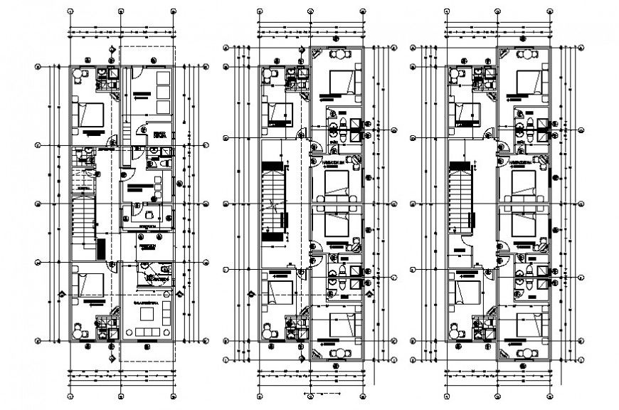 2d cad drawing of major house drawing of autocad software