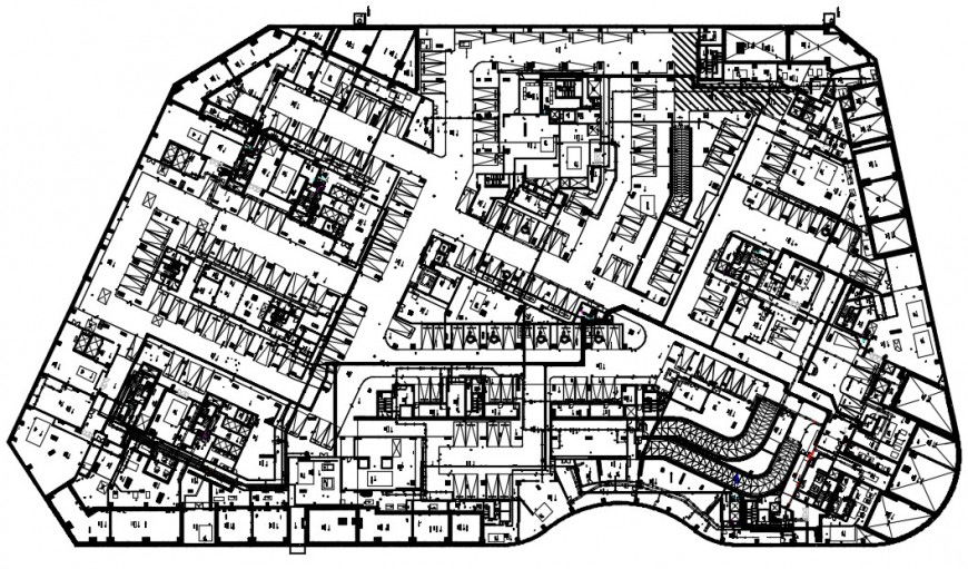 2d cad drawing of master ref file autocad software