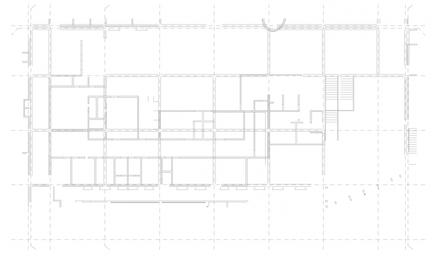 2d cad drawing of northern hospital plan autocad software
