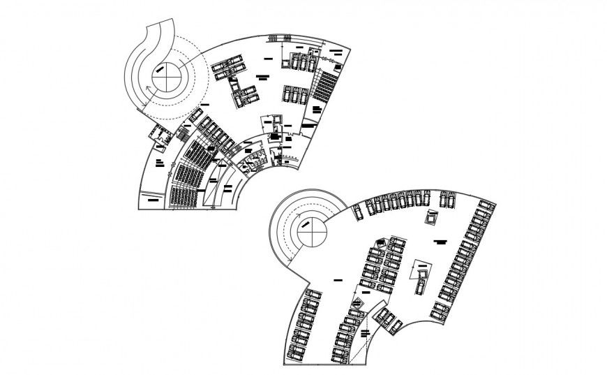 2d cad drawing of parking area cultural center autocad software
