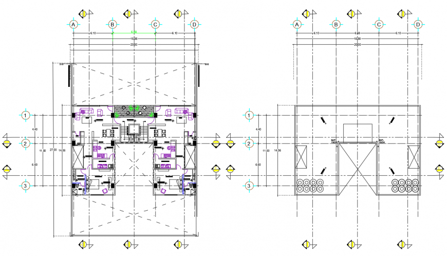 2d cad drawing of plan access autocad software
