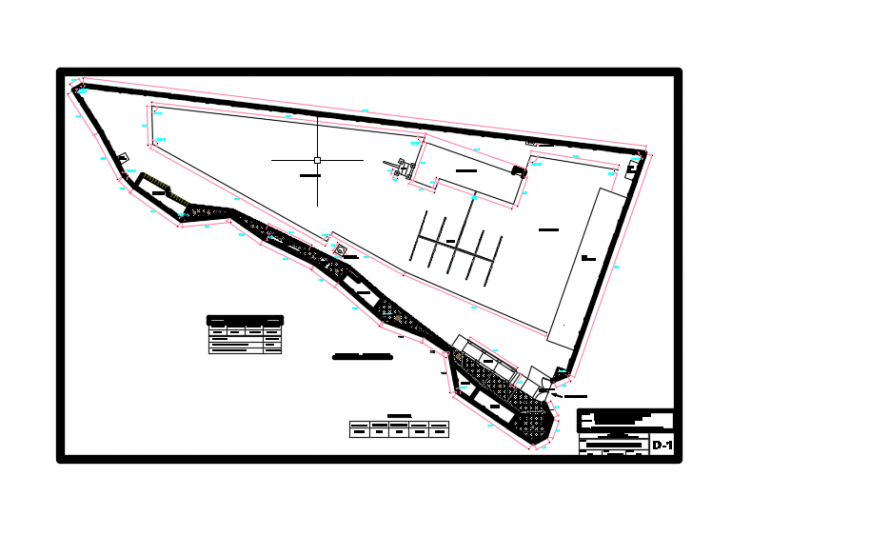 2d cad drawing of plan of clubhouse autocad software