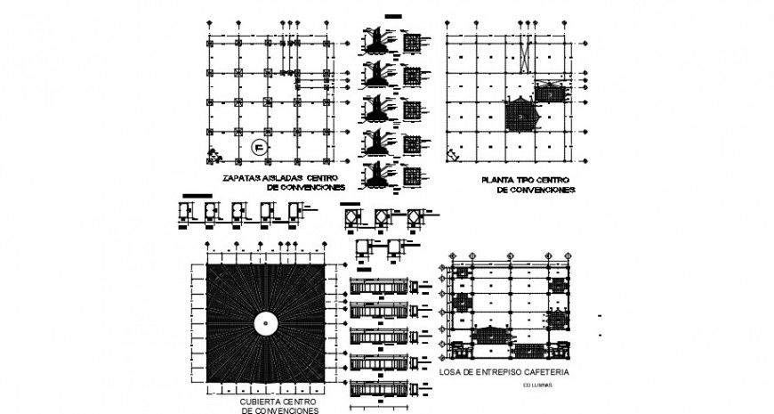 2d cad drawing of plan structural plan auto cad software
