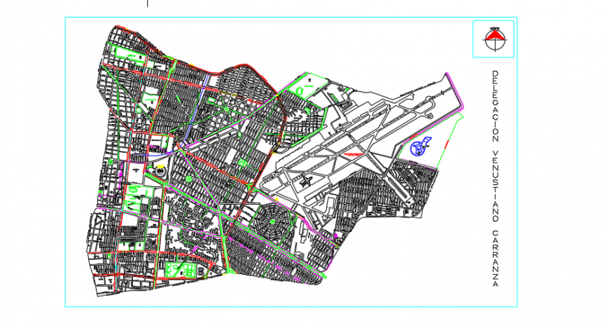 2d cad drawing of plot drawing autocad software