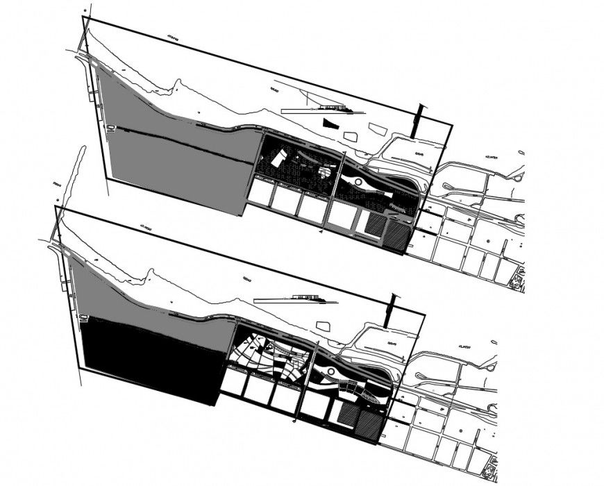2d cad drawing of pud net elevation route drawing autocad software