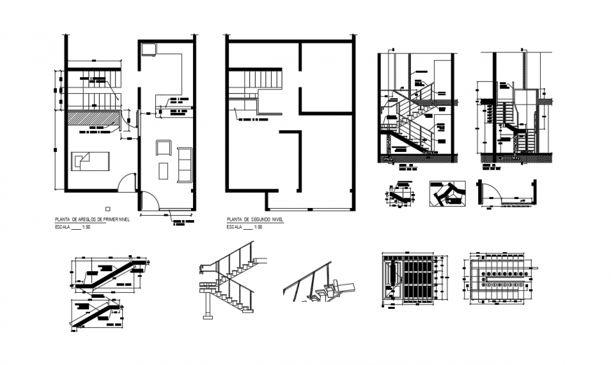 2d cad drawing of Remodeling elevation autocad software