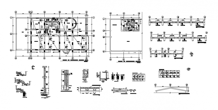 2d cad drawing of round square box elevation autocad software