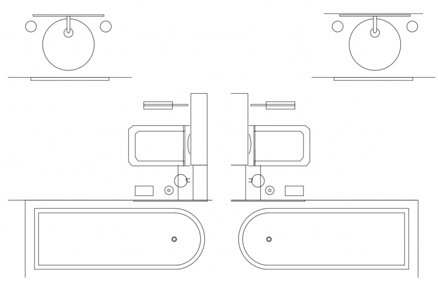 2d cad drawing of sanitary autocad software