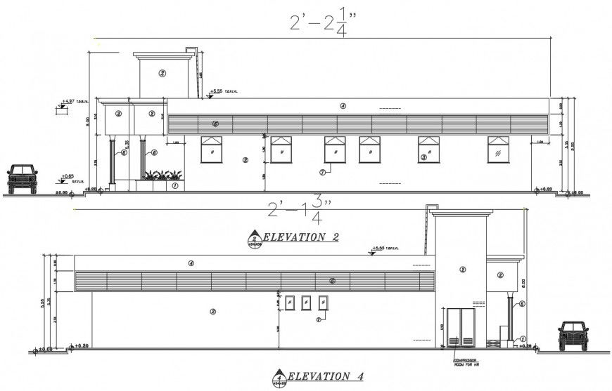 2d cad drawing of section roof panel autocad software