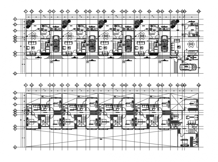 2d cad drawing of set hostel room elevation auto cad software