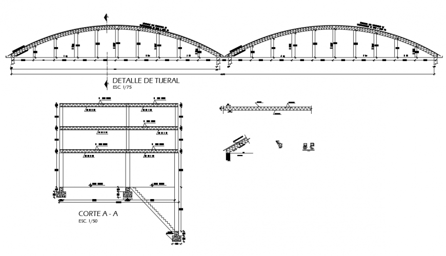 2d cad drawing of shade elevation auto cad software