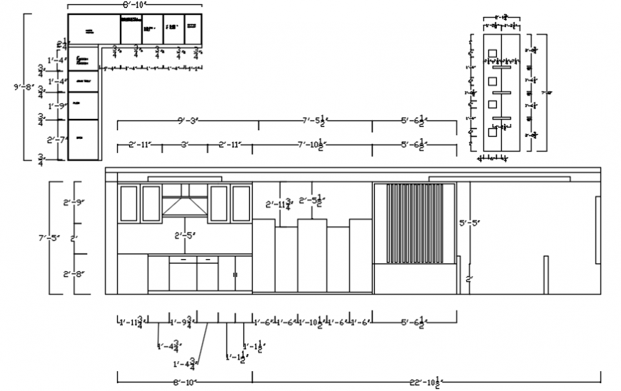 2d cad drawing of storeroom design Autocad software