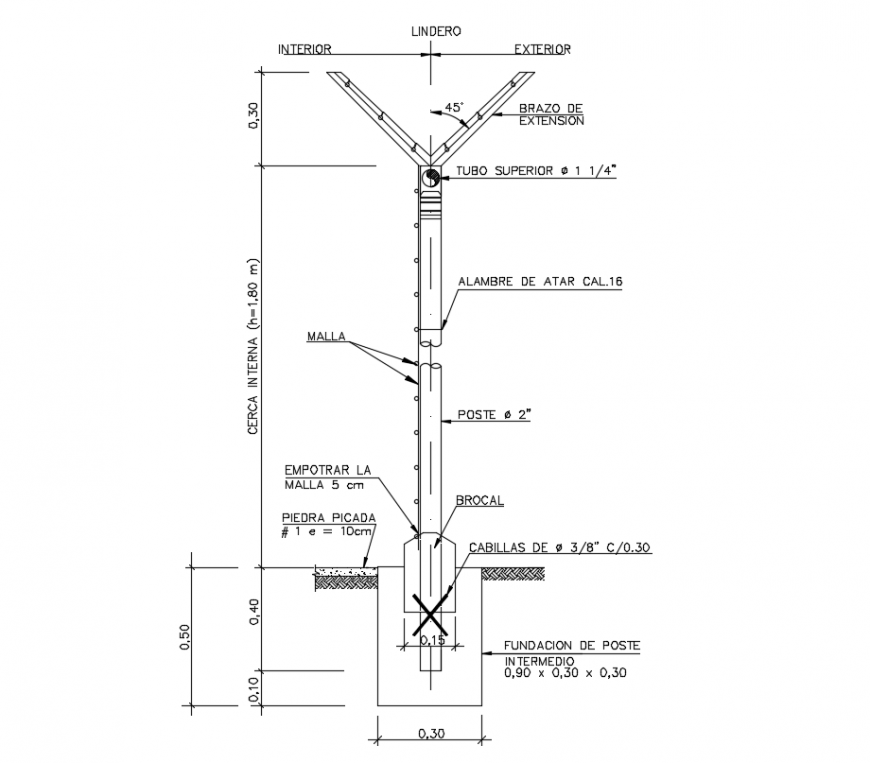 2d cad drawing of street light autocad software