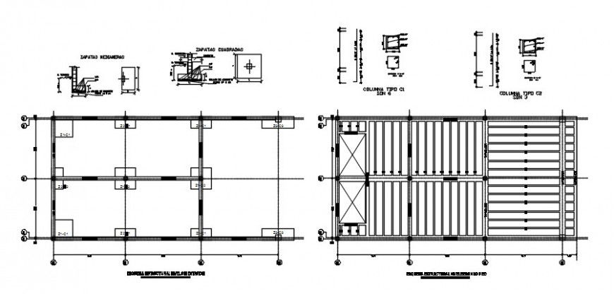 2d cad drawing of Structural design commercial auto cad software