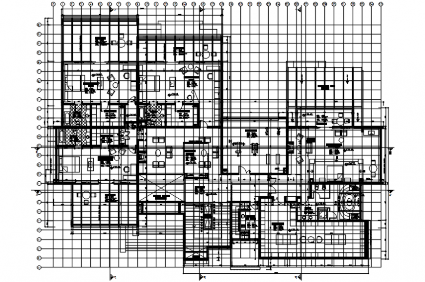 2d cad drawing of the apartment an autocad software