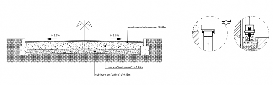 2d cad drawing of underground const autocad software