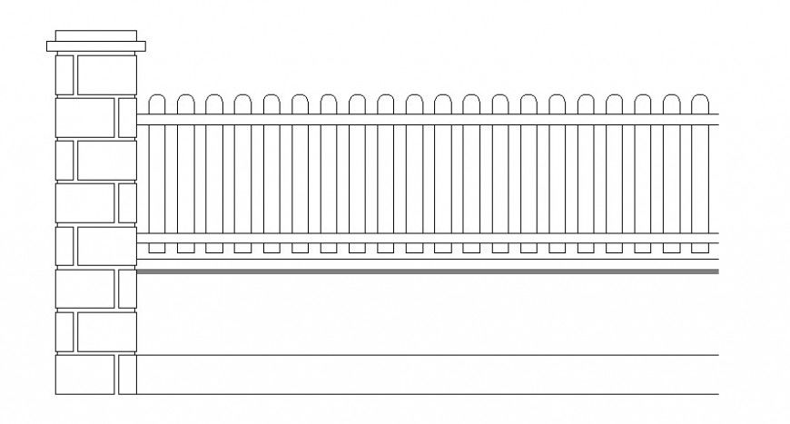 2d cad drawing of wall padding path grill auto cad software