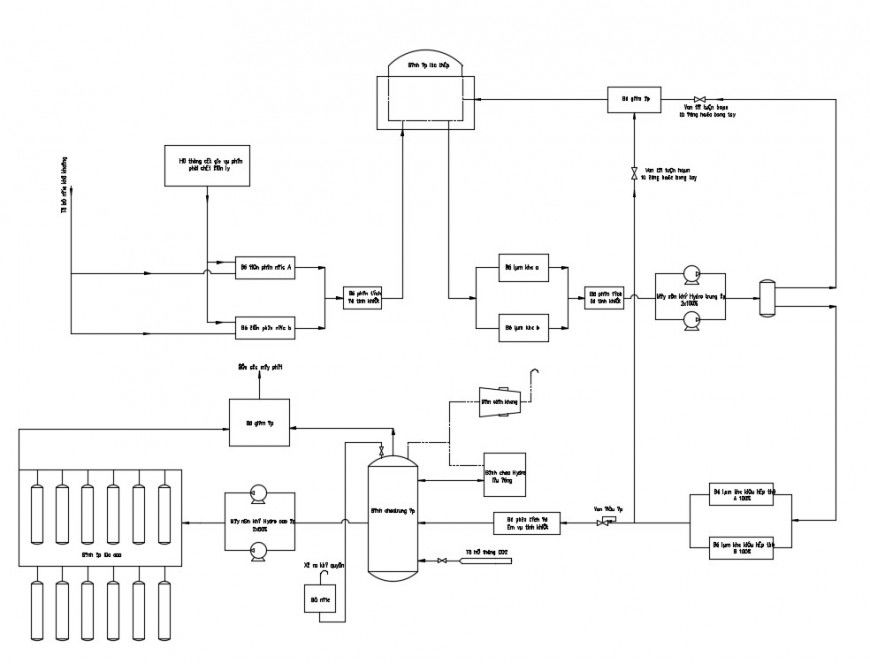2d cad drawing of water distribution autocad software