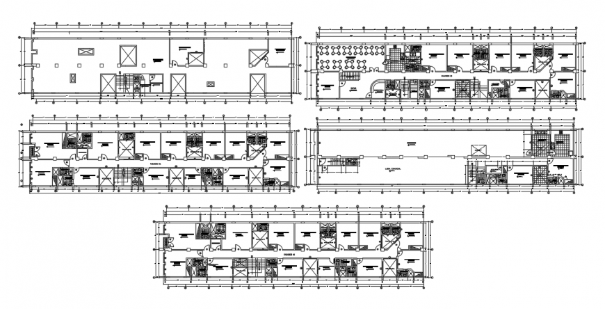 2d cad drawing of yumi hotel auto cad software