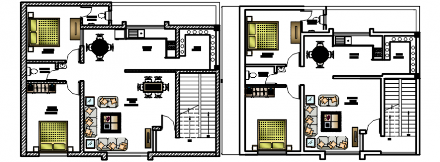 2d cad drawing plan house drawing AutoCAD software
